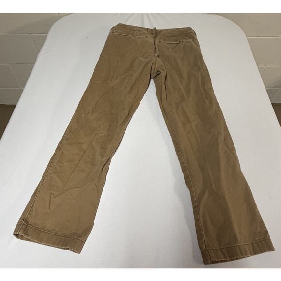 Hollister Classic Straight Khaki Pants Tan Chino Men's Size 28x30 - Picture 2 of 14